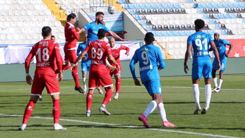 Erzurumspor ve Antalyaspor yenişemedi