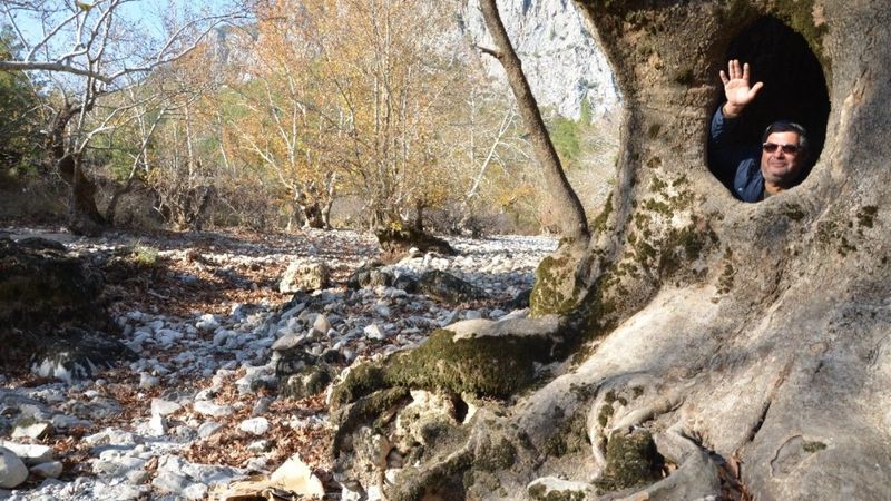 Antalya’da Üzümdere ırmağı kurudu