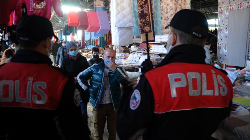 Edirne'de Bulgarca anonslarla koronavirüs uyarısı