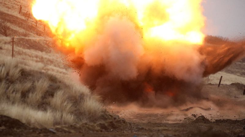 Karabağ'da mayın temizliği