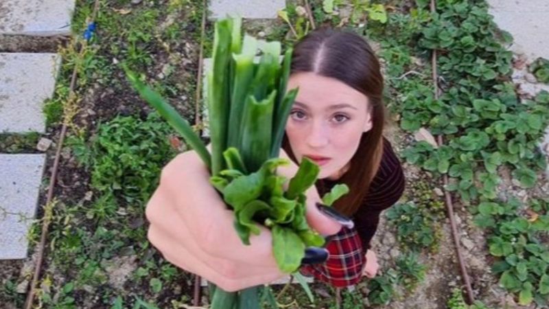 Gizem Karaca, organik tarıma başladı