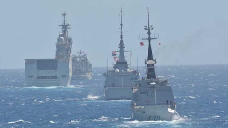 5 ülkeden Akdeniz'de ortak askeri tatbikat