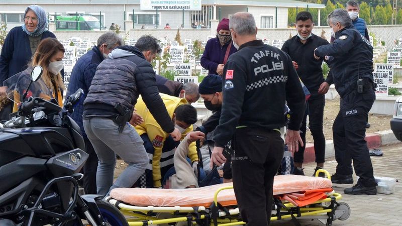 Manisa'da ağabeyini ve yengesini mezarlıkta vuran şüpheli yakalandı