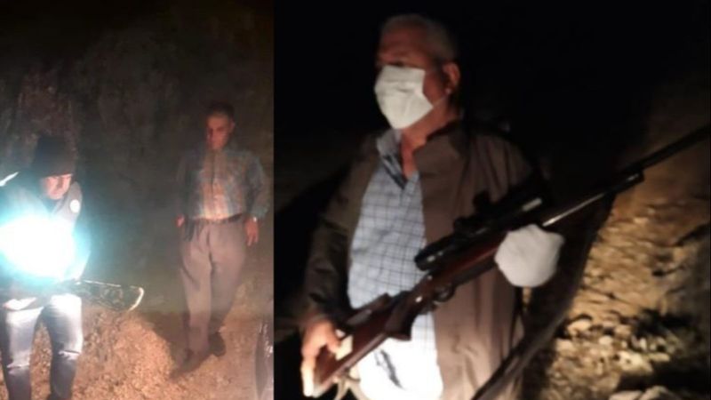 Antalya'da kaçak yaban keçisi avına 64 bin TL ceza