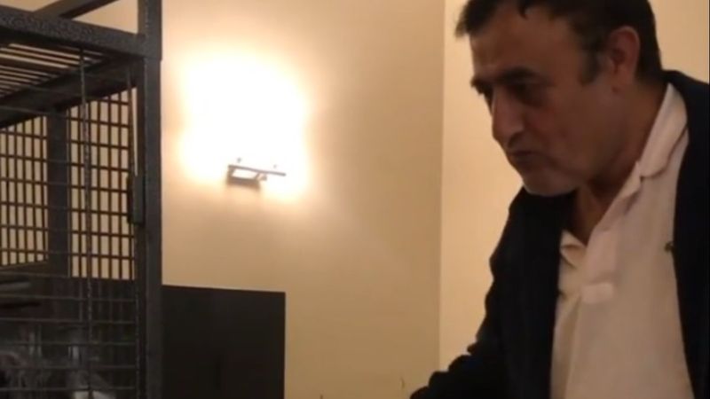 Mahmut Tuncer papağanı ile halay çekti