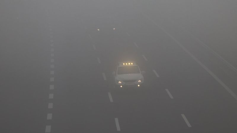 Bolu Dağı'nda yoğun sis etkili oldu