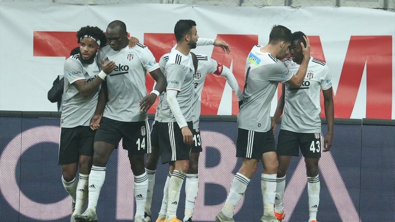 Beşiktaş Kasımpaşa'yı 3 golle geçti