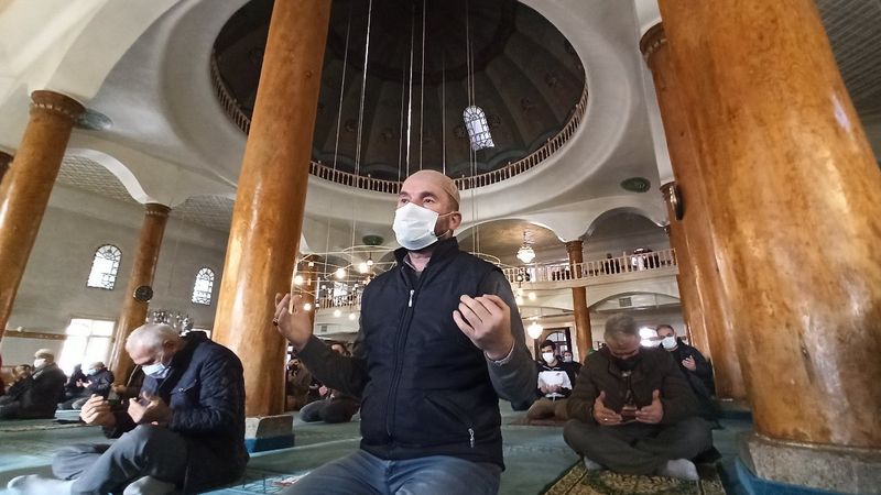 Çorum'daki camilerde yağmur duası edildi