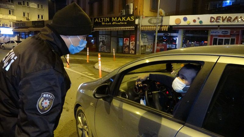 Zonguldak'ta navigasyon şaşırınca, kısıtlamaya takıldılar