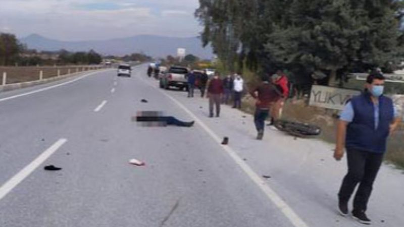 Aydın'da kamyonet ile motosiklet çarpıştı: 1 ölü, 1 yaralı