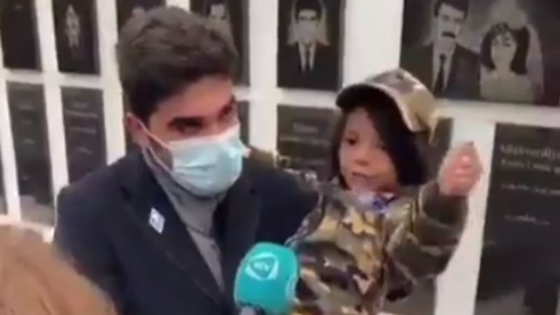 Azerbaycanlı minik kız, kurtarılan bölgelerin gerçek ismini saydı