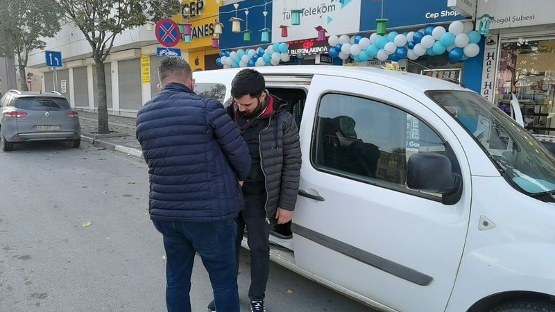 Bursa'da hırsızlık şüphelisi, denetimde yakalandı