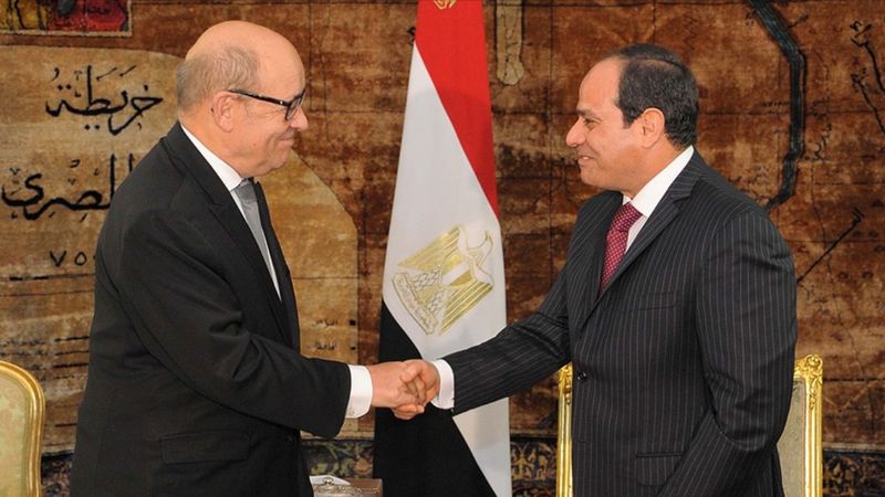 Sisi, 3 günlük ziyaret için Fransa'da