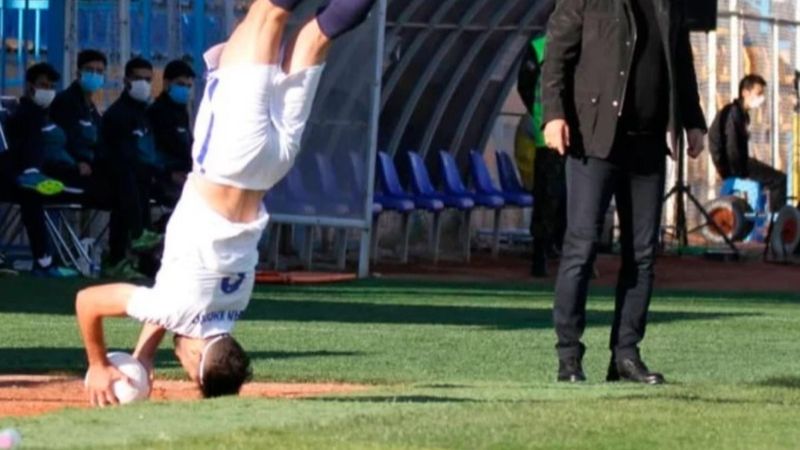 Nader Mohammadi taçtan gol attı