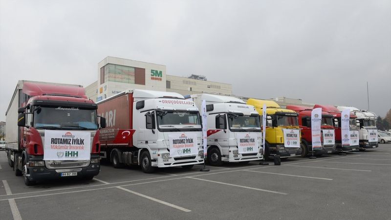 81 ilden Suriye’ye insani yardım