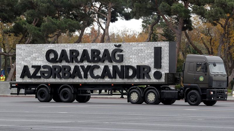 Azadlık Meydanı'ndan dikkat çeken görüntü
