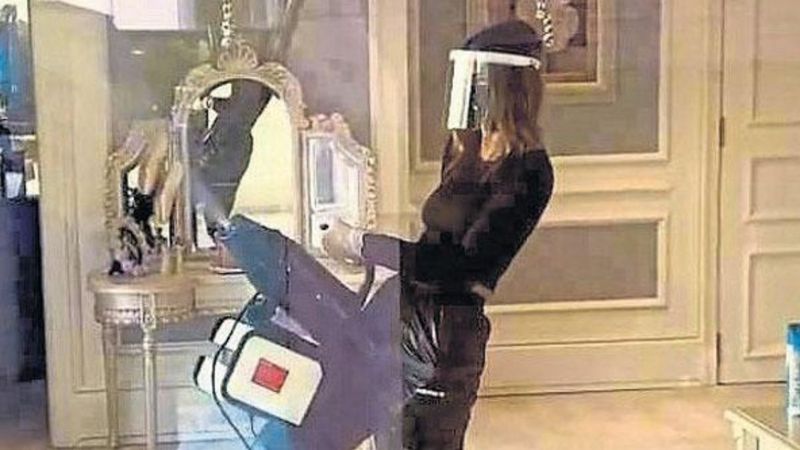 Zeynep Tokuş karantina odasında