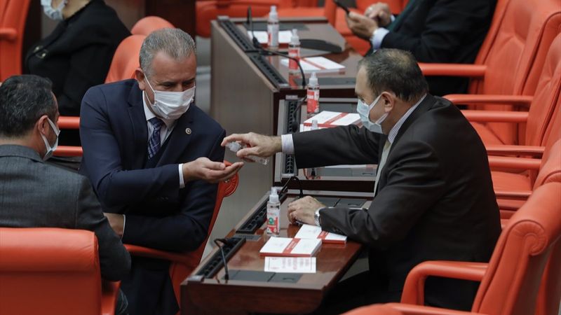 Meclis'te BOREL ile koronavirüs tedbiri