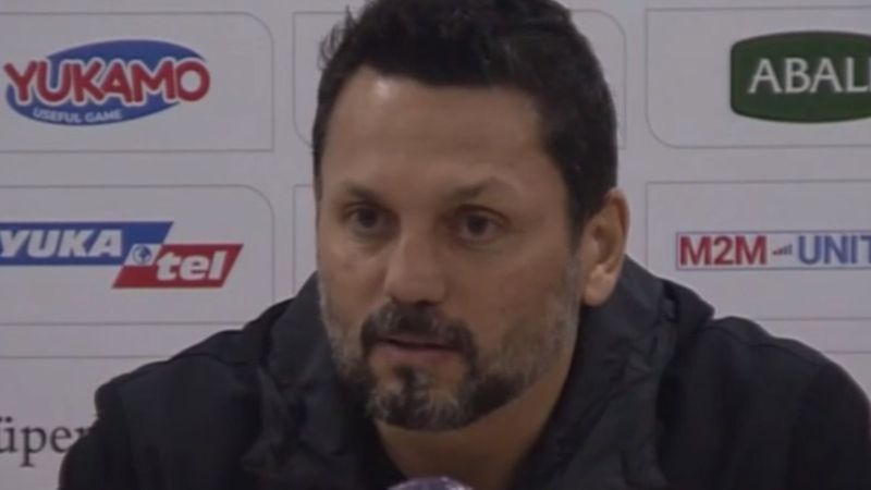 Erol Bulut: Beşiktaş maçında vurduklarımız gol olsaydı maç 6-4 biterdi