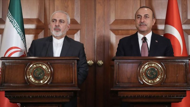 Mevlüt Çavuşoğlu, İranlı mevkidaşı Zarif ile görüştü