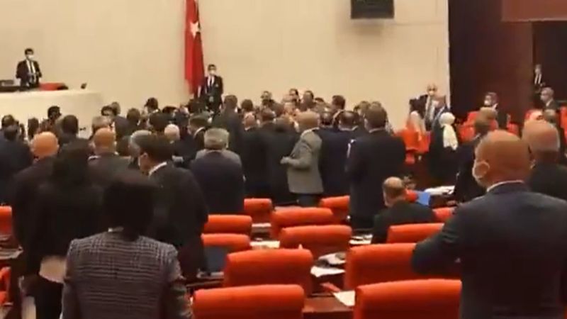 TBMM'de gergin anlar