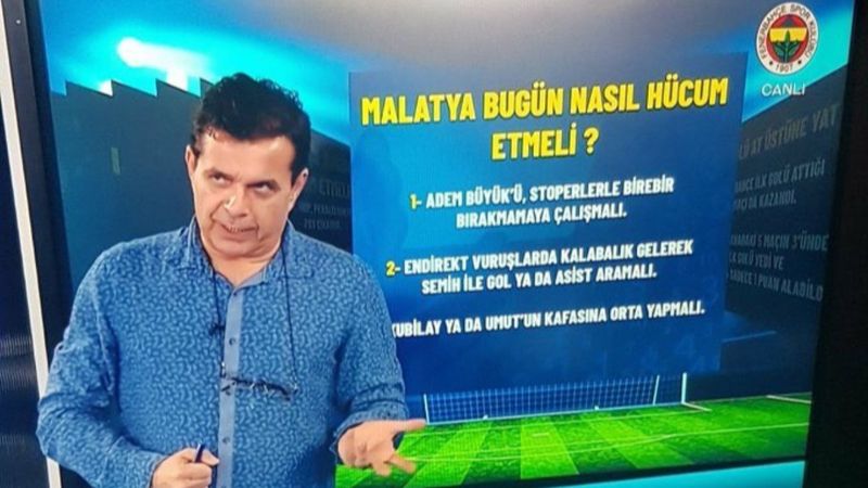 FB TV'nin maç öncesi programı tepki çekti