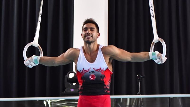 İbrahim Çolak, Artistik Cimnastik Şampiyonası'nda altın madalya kazandı