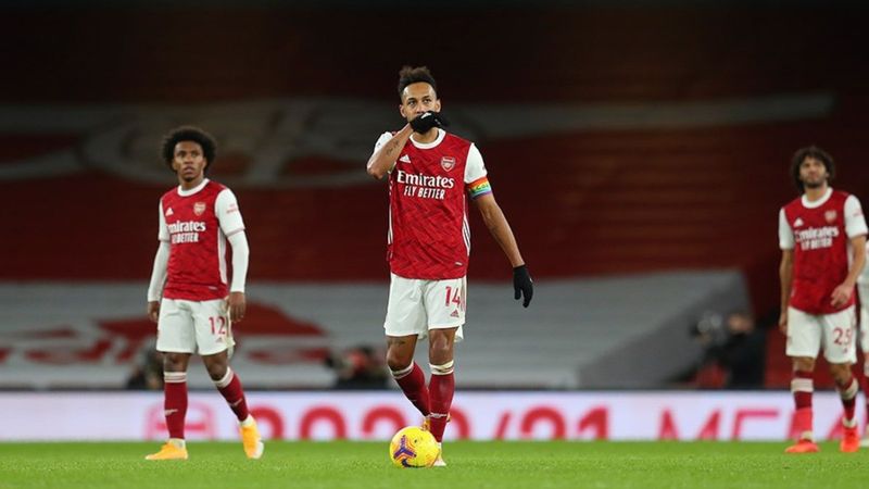 Arsenal 60 yıl sonra evinde üst üste 4 kez yenildi