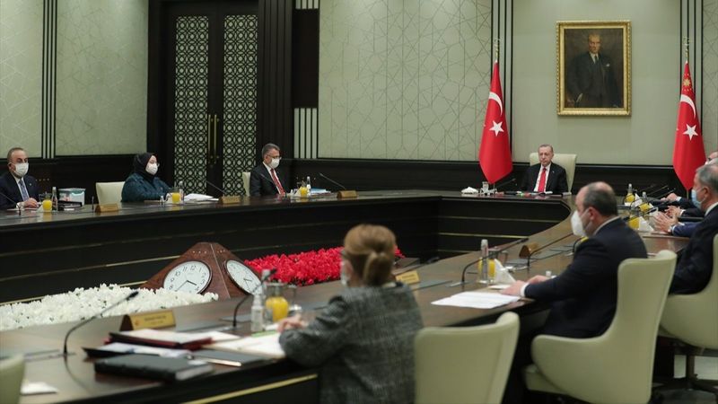 Cumhurbaşkanlığı Kabinesi toplandı