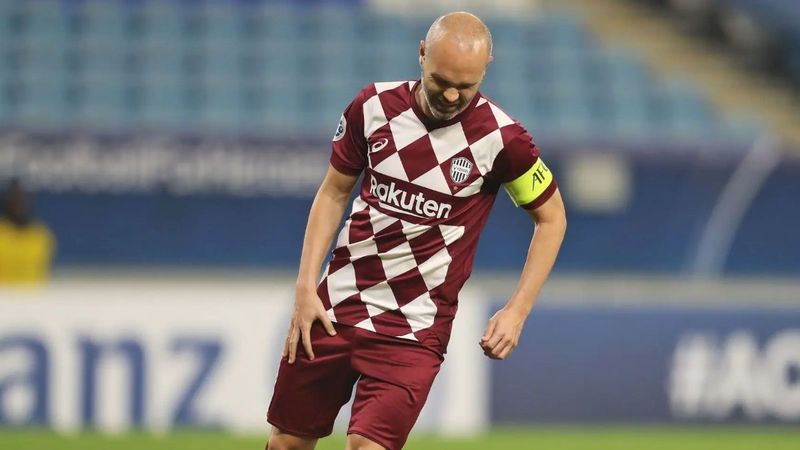 Vissel Kobe'de Iniesta sakatlandı