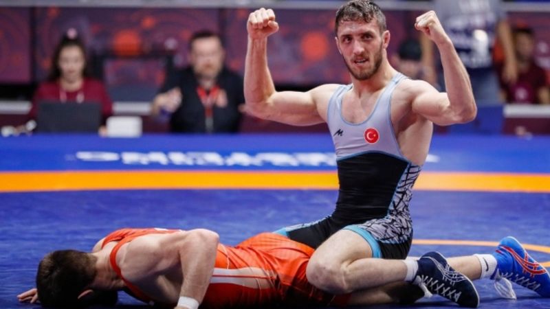 Milli güreşçi Haydar Yavuz Dünya Kupası'nda finale çıktı