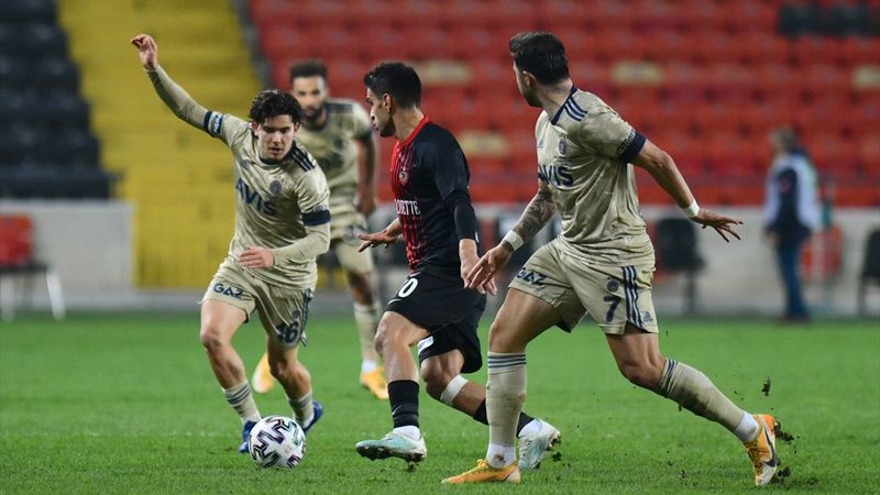 Fenerbahçe, Gaziantep'e de mağlup oldu