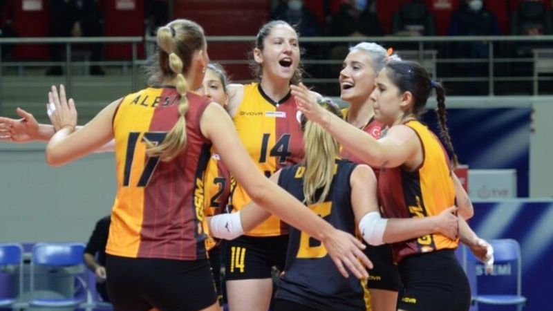 Galatasaray, filede Beşiktaş'a set vermedi