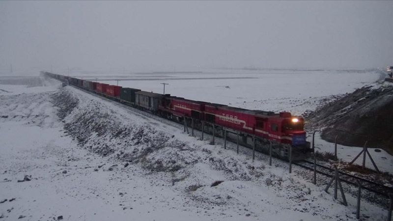 Çin ihracat treni, kesintisiz yolculuğunu tamamladı