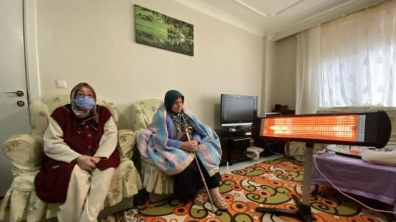 Ankara'da 7 katlı binanın sakinleri, 2 yıldır ısınamıyor