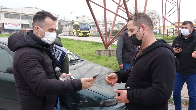 Bursa'da izin belgesi soran polise 'WhatsApp' grubunu gösteren sürücüye ceza kesildi