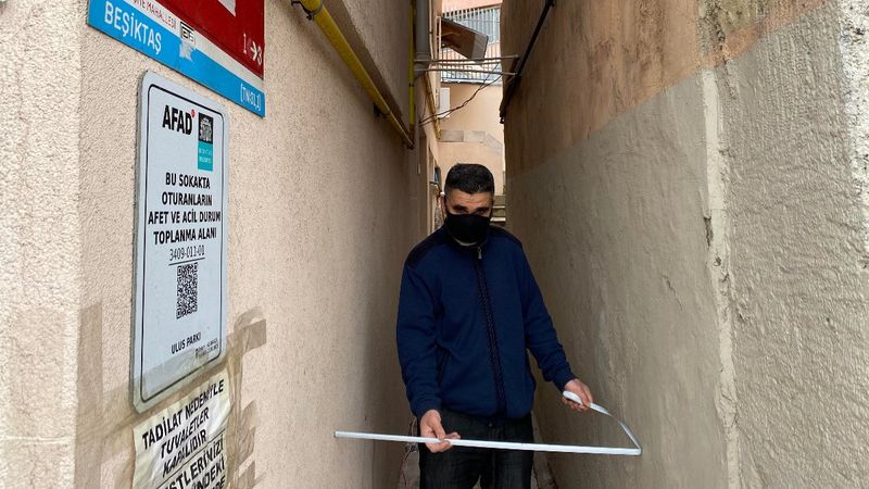 İstanbul’un en dar sokağı: 89 santimetre