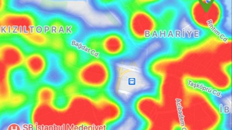 İstanbul koronavirüs risk haritasında ilçelere göre son durum
