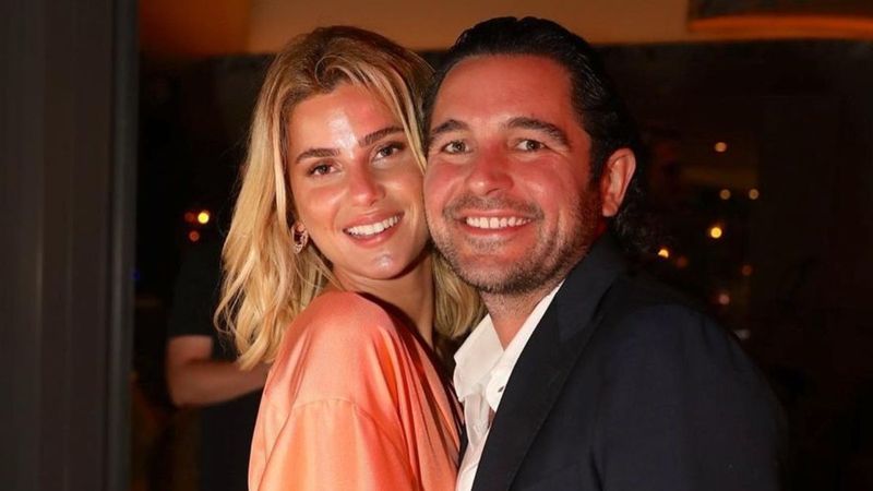 Hacı Sabancı ile Nazlı Kayı nişanlandı