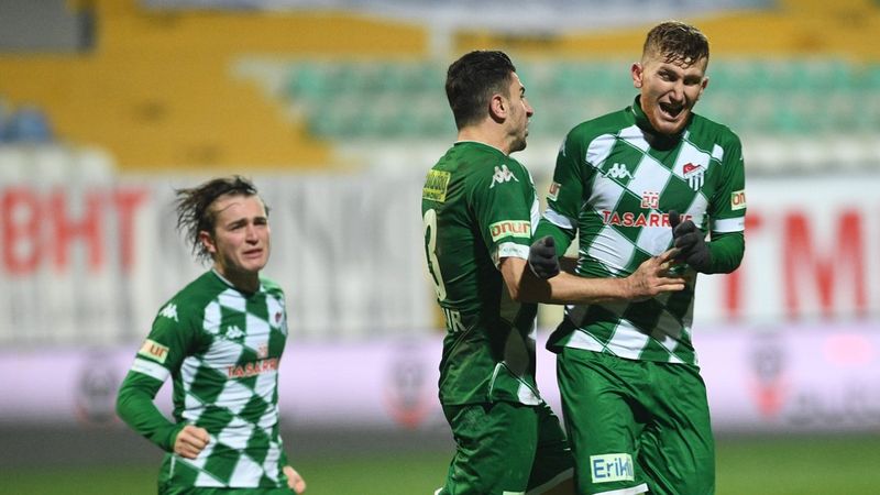 Bursaspor, 8 günde 11 gol attı