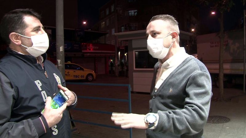 Esenler’de siyasi parti yöneticisi olduğunu söyleyip kısıtlamayı ihlal etti