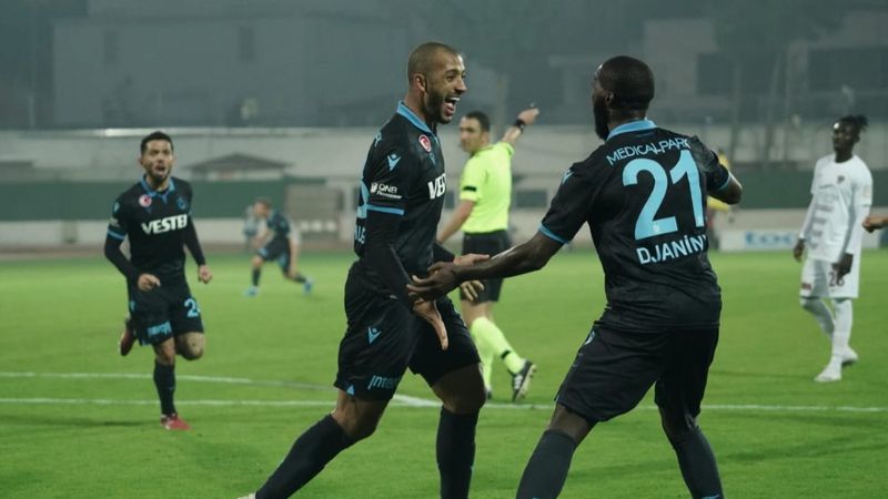Trabzonspor, Hatay deplasmanından tek golle çıktı