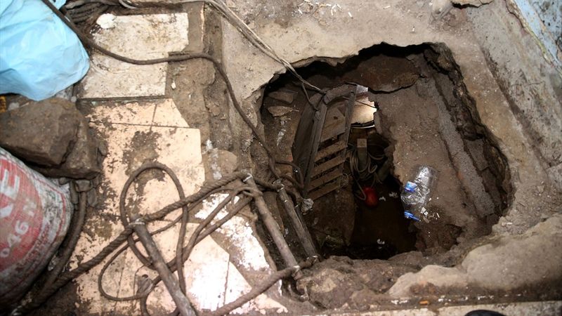 İstanbul'da uyuşturucu operasyonunda tünel bulundu