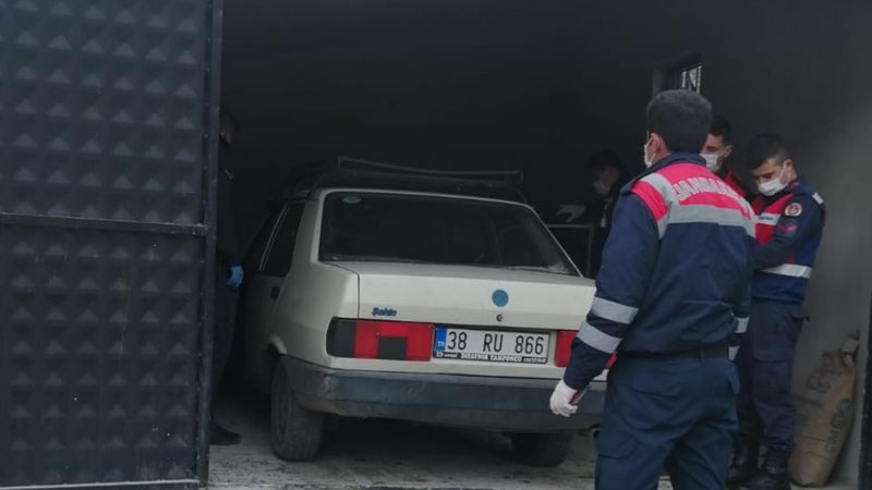 Kayseri'de komşusunun garajında ölü bulundu