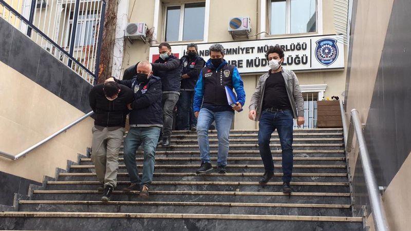 Pendik'te iş adamını gasbeden şüpheliler yakalandı