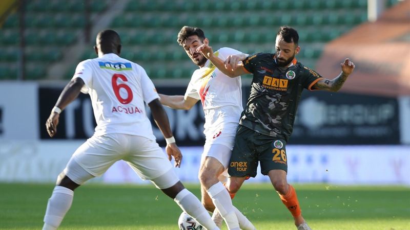 Alanyaspor, Yeni Malatya ile yenişemedi