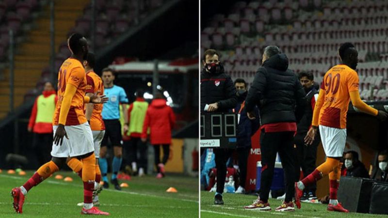 Diagne direkt soyunma odasına gitti