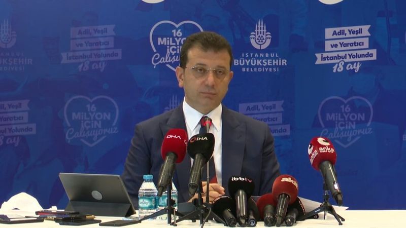 Ekrem İmamoğlu'dan Akit muhabirine: Çalıştığınız yer bir gazete değil