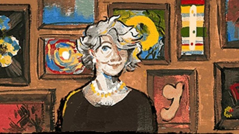 Aliye Berger kimdir? Google'a doodle olan Aliye Berger hayatı ve eserleri..