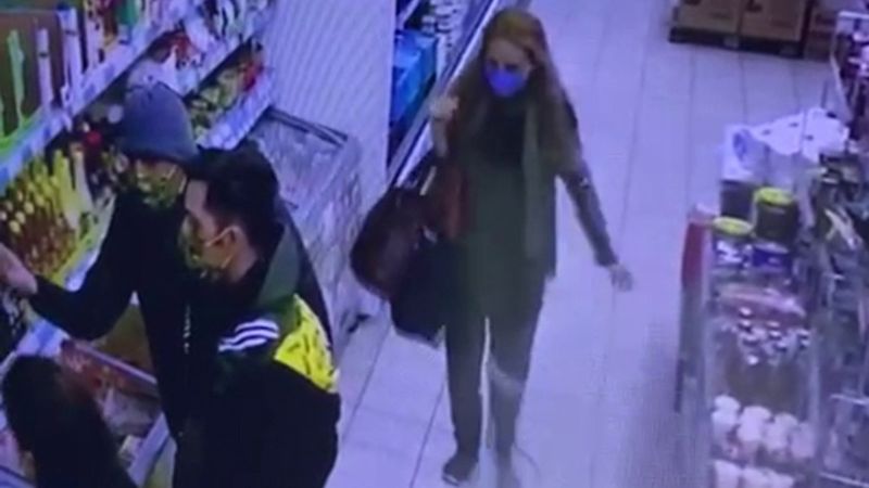 Tuzla'da markette organize hırsızlık anı